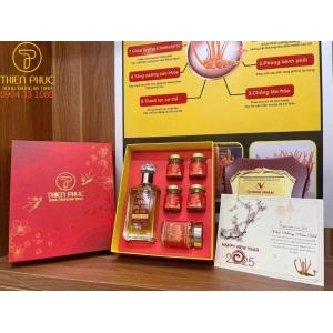 Hộp quà Tết An Khang Thiên Phúc đẹp sang trọng