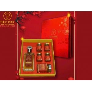 Hộp quà Tết An Khang Thiên Phúc đẹp sang trọng