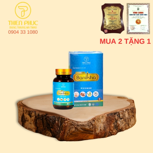 Viên ăn ngủ ngon Banikha hỗ trợ giấc ngủ sâu và cải thiện sức khỏe