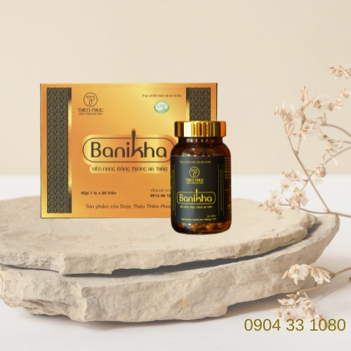 Banikha Đông Trùng Hạ Thảo Thiên Phúc - Viên Nang Đông Trùng Hạ Thảo Chính Hãng Hỗ Trợ Sức Khỏe
