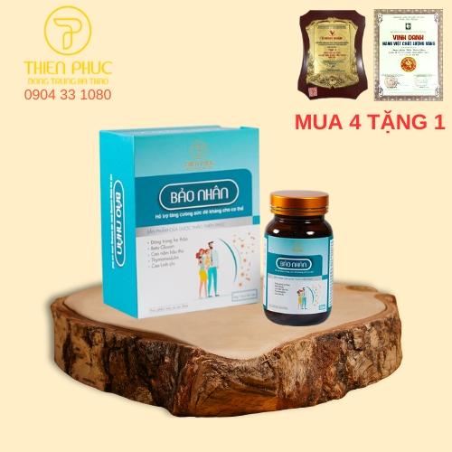 Viên Tăng Cường Sức Đề Kháng Bảo Nhân – hỗ trợ miễn dịch, phòng ngừa viêm đường hô hấp cho cả gia đình