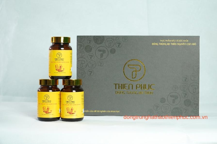 Công dụng đông trùng hạ thảo nguyên con khô 15g Thiên Phúc