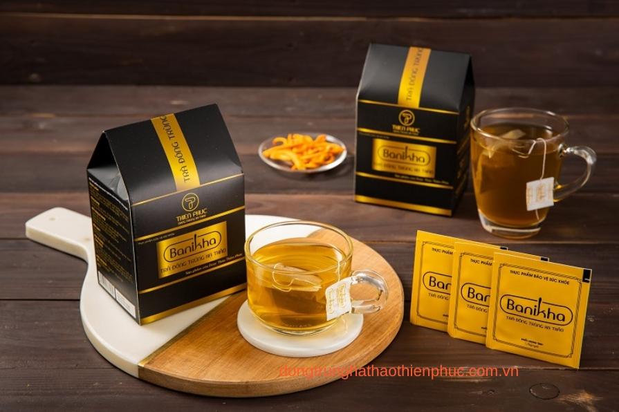 Tách trà đông trùng hạ thảo Thiên Phúc – bồi bổ sức khỏe, tăng cường đề kháng