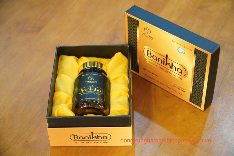 Viên nang Banikha Thiên Phúc - Đông trùng hạ thảo chất lượng cao, bổ sung dưỡng chất hỗ trợ sức khỏe