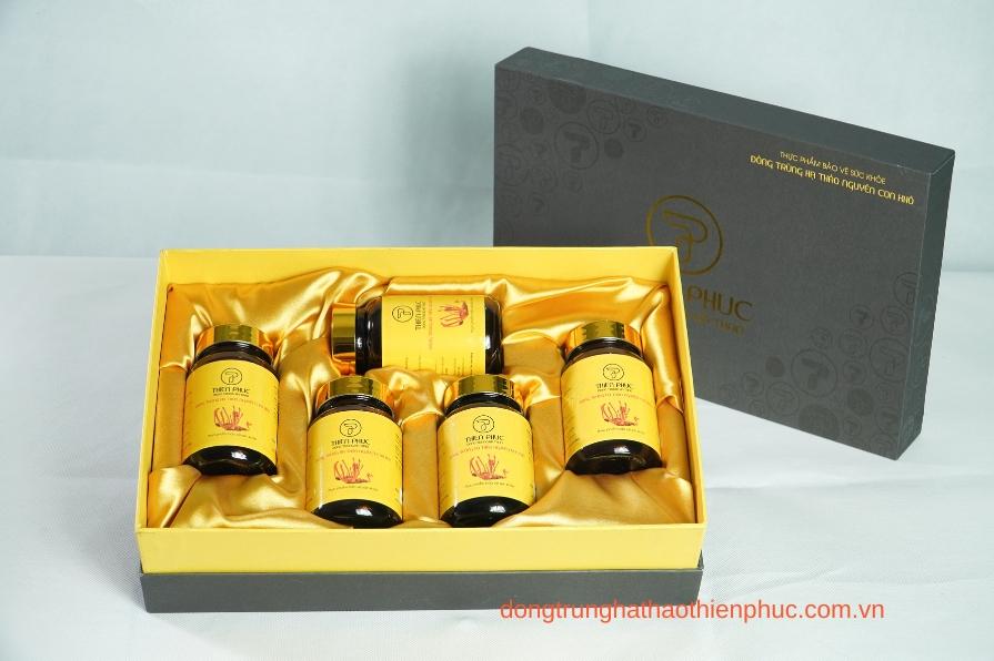 Giá đông trùng hạ thảo nguyên con khô Thiên Phúc