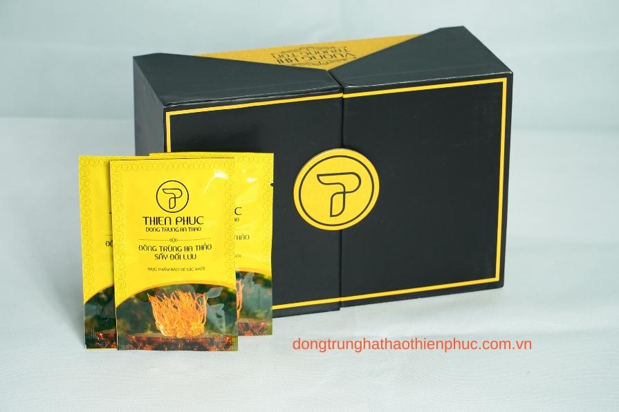 Đông Trùng Hạ Thảo Quả Thể Khô Sấy Đối Lưu Thiên Phúc chính hãng