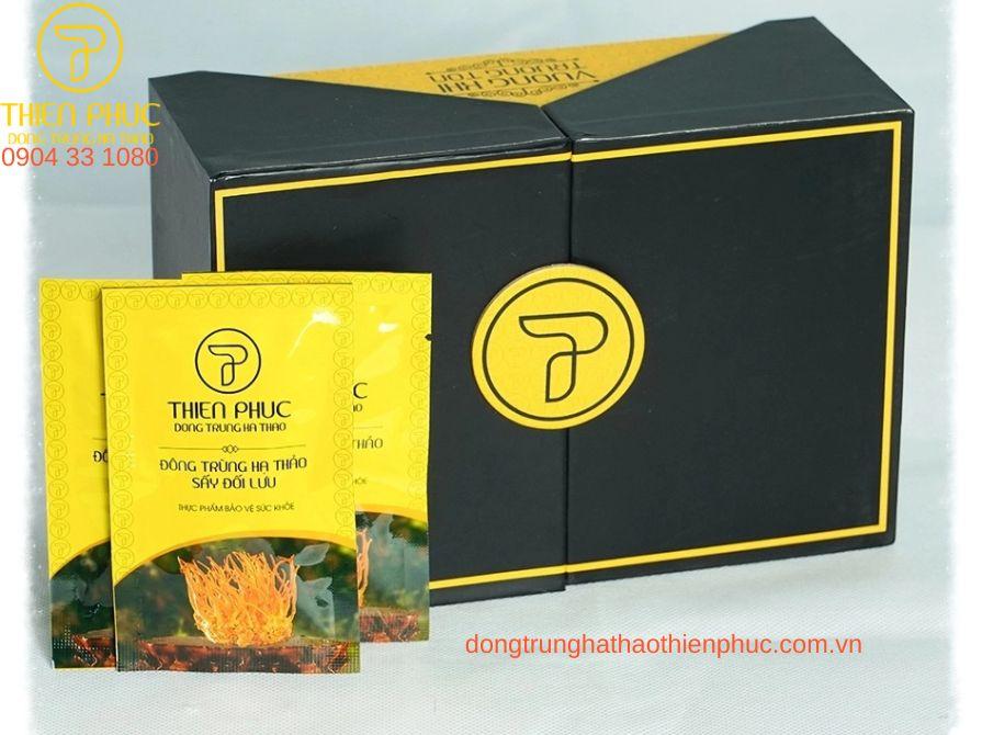 Đông trùng hạ thảo quả thể sấy đối lưu Thiên Phúc