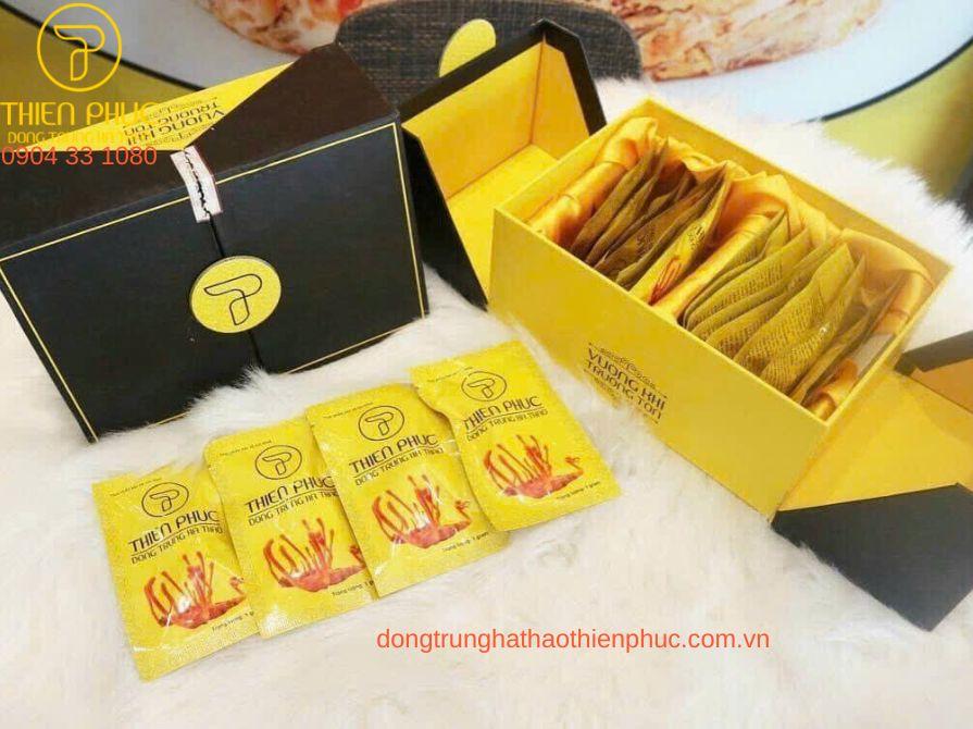 Đông trùng hạ thảo quả thể khô Thiên Phúc chính hãng