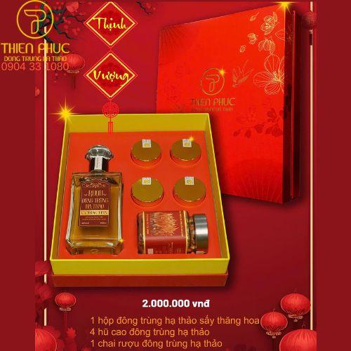 Hộp quà Tết Thịnh Vượng Thiên Phúc.