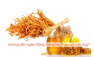 Làm đẹp da với Đông trùng hạ thảo ngâm mật ong